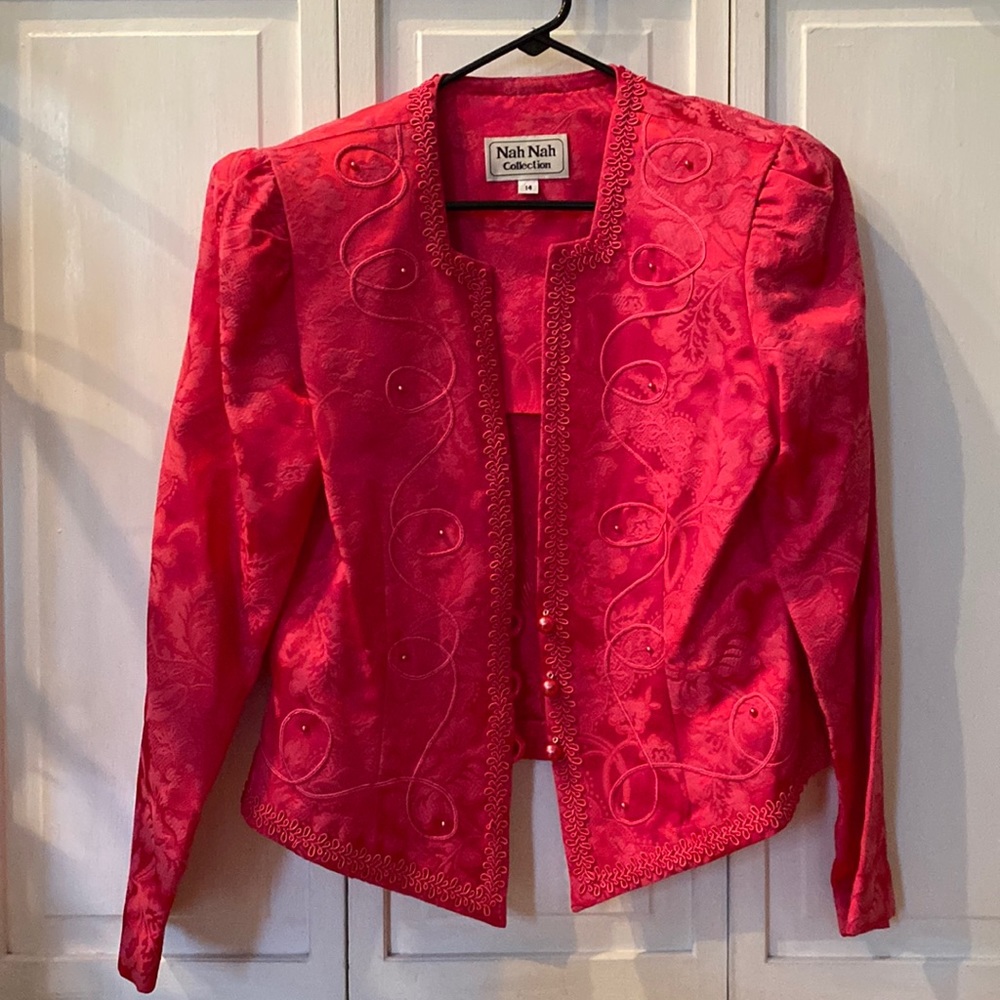 Vintage 80s jacket from Nah Nah Collection